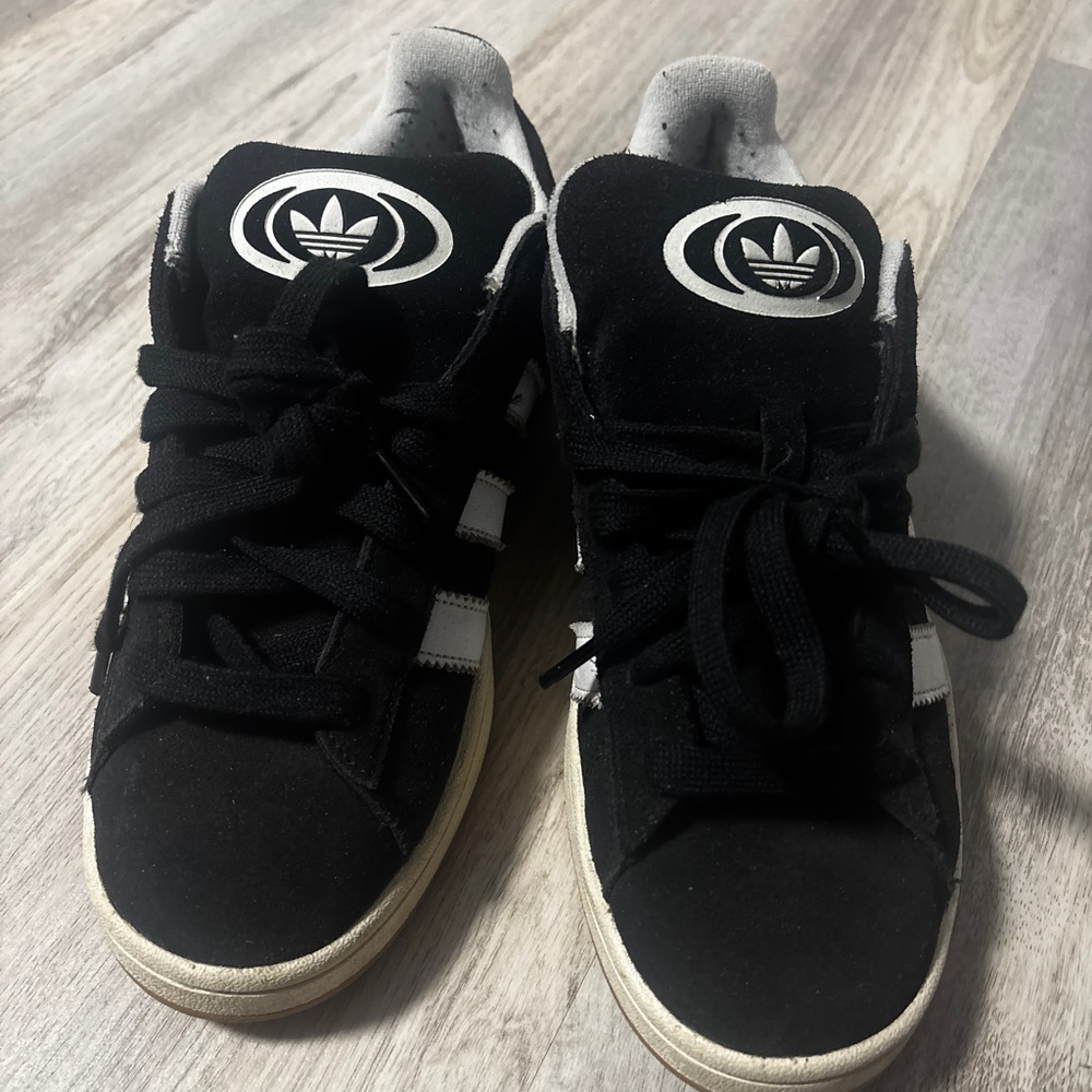 Adidas Black and White Classic Sneakers - Picture 1 of 3
